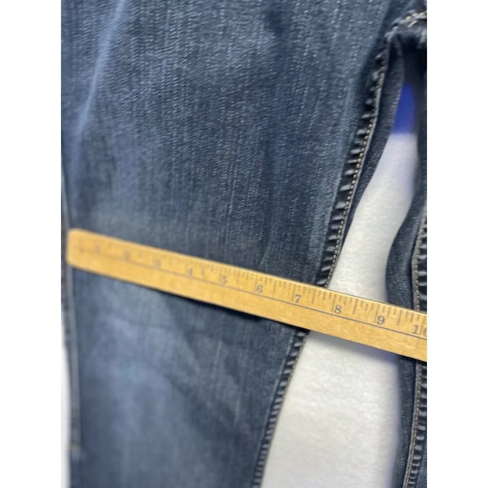 Silver Jeans Santorini Women's Size 28 Cropped Denim Capri Blue Jeans - Picture 9 of 15